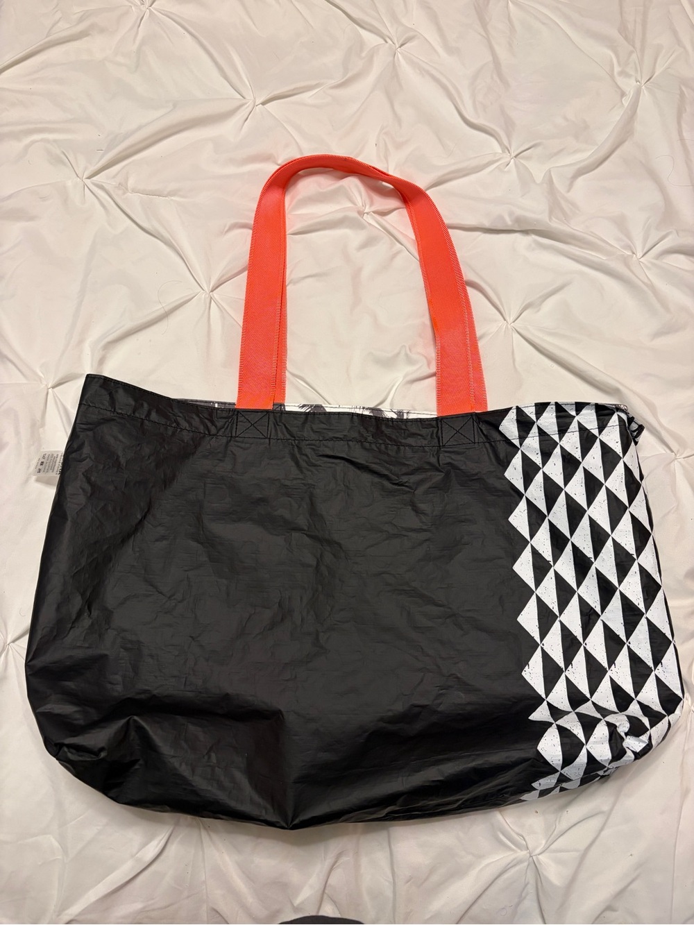 ALOHA Collection Kalapana By Samudra Holo Holo Palm Tree Reversible Tote Bag - Picture 7 of 12